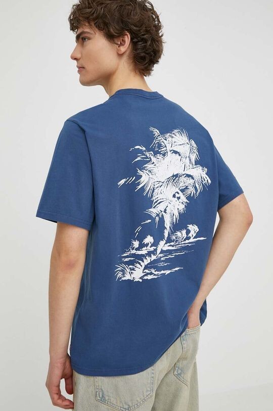 

Хлопковая футболка Levi's, синий