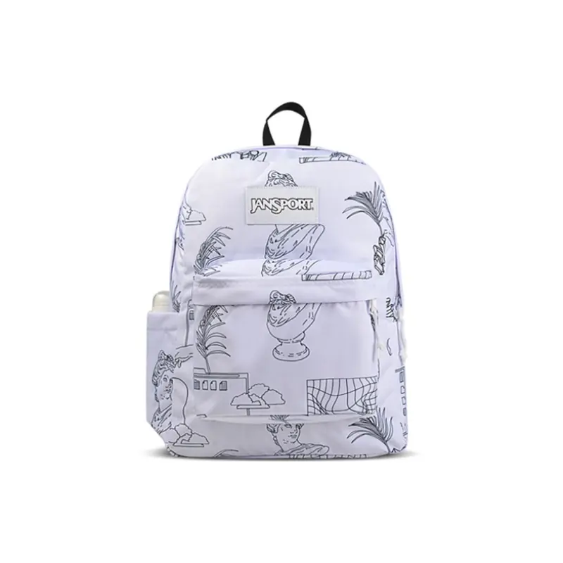 

Рюкзак унисекс JanSport, Нарисовано от руки простыми мазками