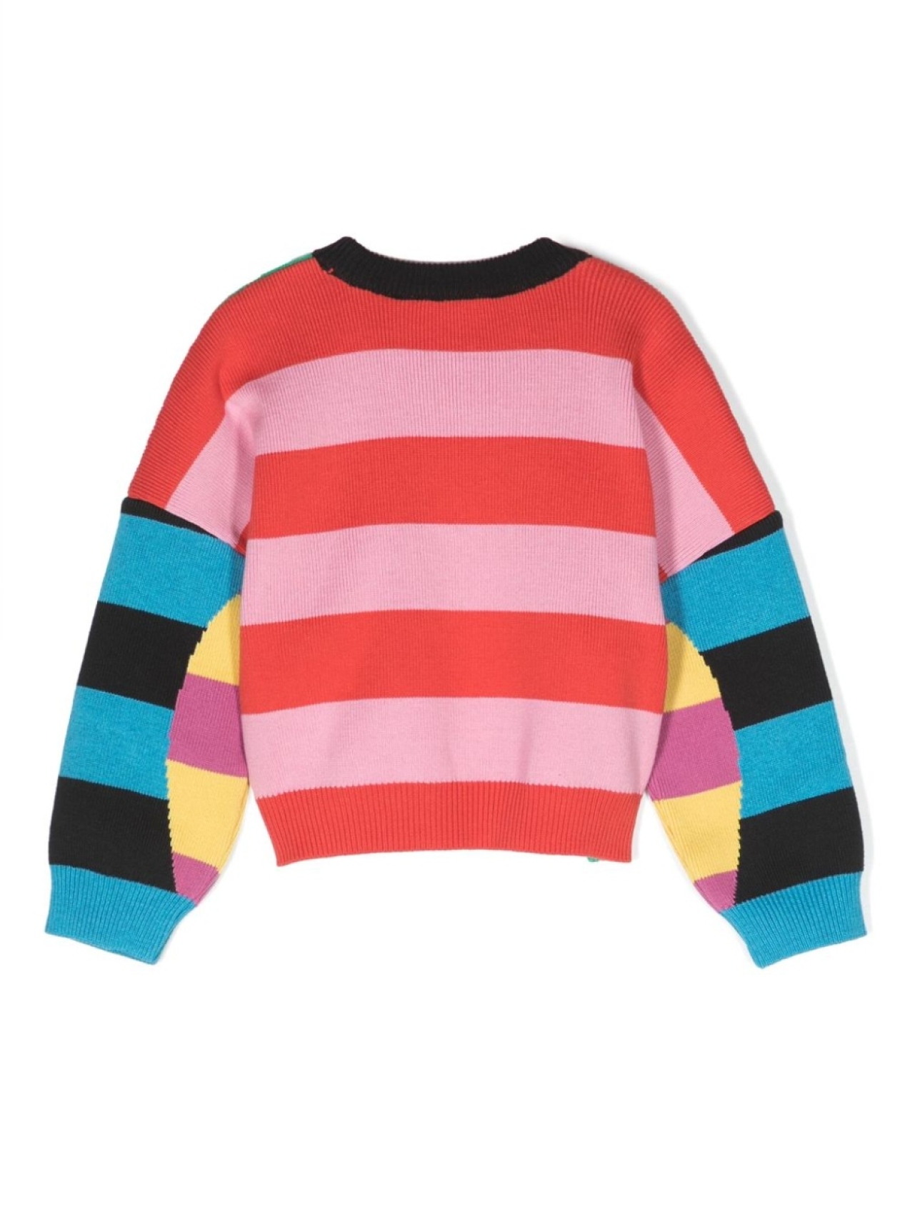 

Stella McCartney Kids толстовка в стиле колор-блок, розовый