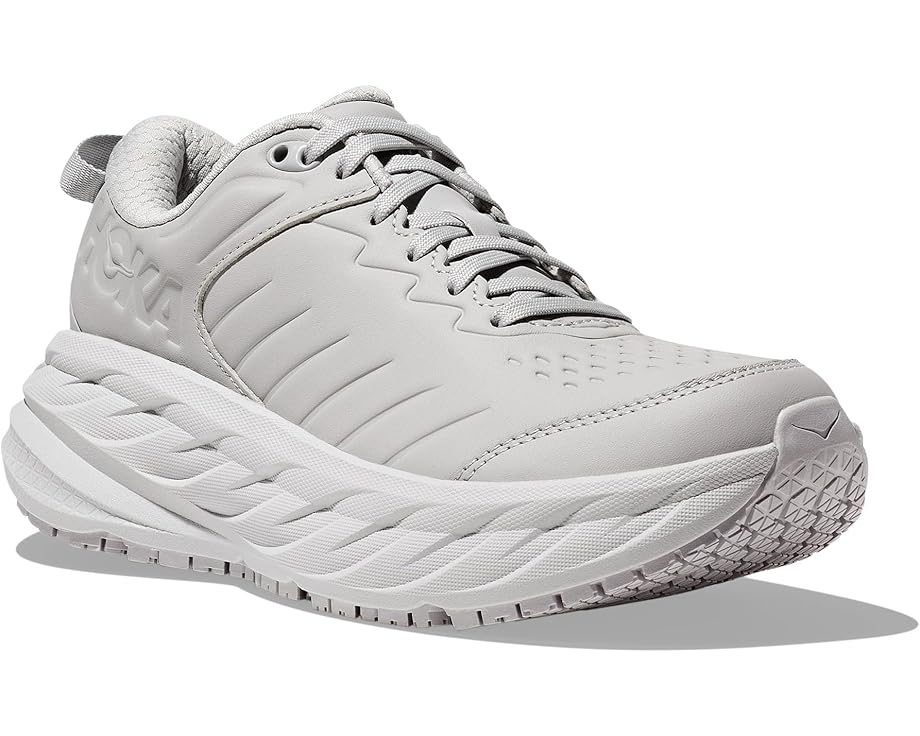Кроссовки Hoka Bondi Slip Resistant, цвет Harbor Mist/Lunar Rock