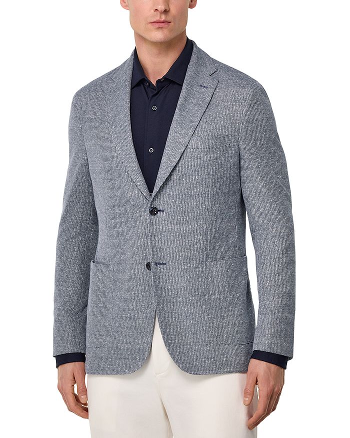 

Джемпер Regular Fit Melange B Boggi Milano, синий