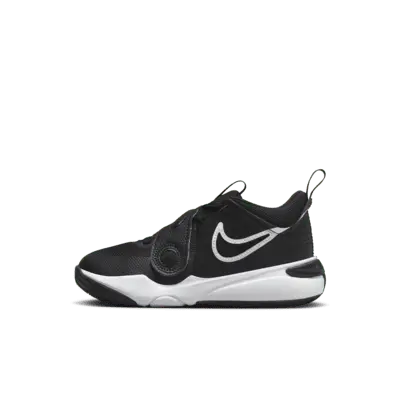

Кроссовки Nike Team Hustle D 11, черный/белый
