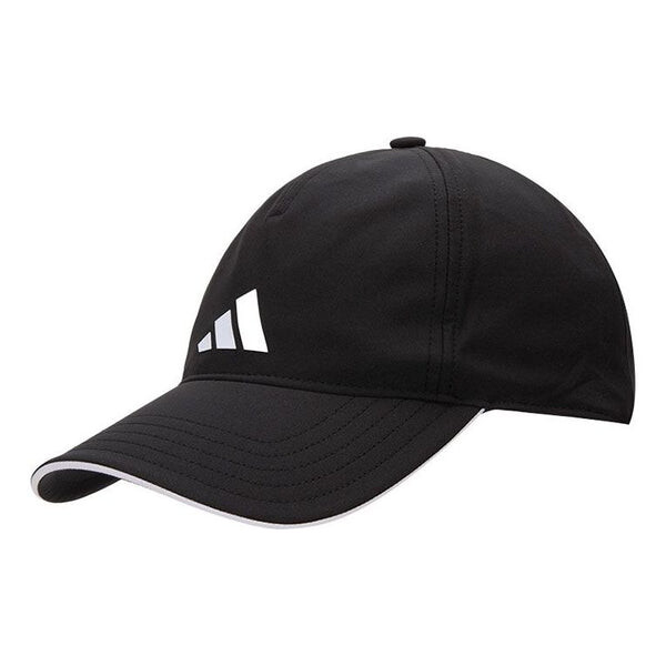 

Бейсболка aeroready training running baseball cap 'black white' Adidas, черный