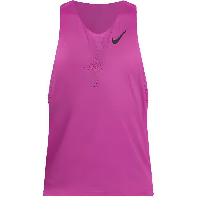 Мужская беговая майка AeroSwift Dri FIT Adv Nike, hot фуксия — фото 3