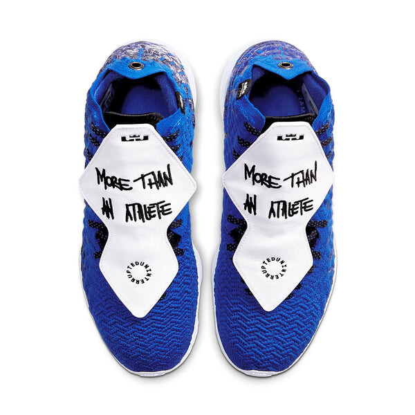 Кроссовки uninterrupted x lebron 17 Nike, синий — фото 4