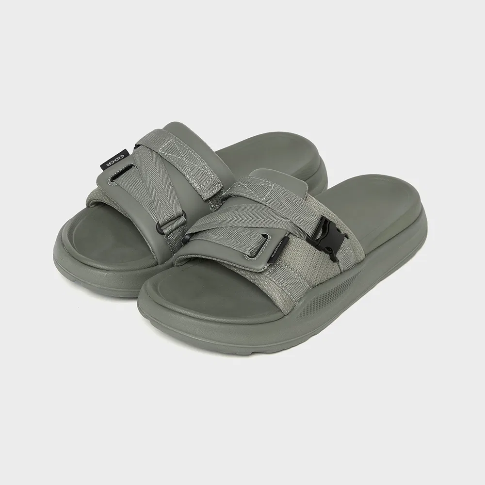 Мужские слайды Eider St, тёмно-оливковые