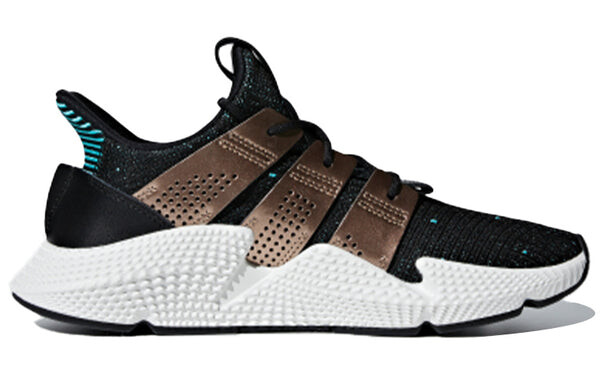 Кроссовки оригинальные prophere золотые Adidas, черный — фото 2