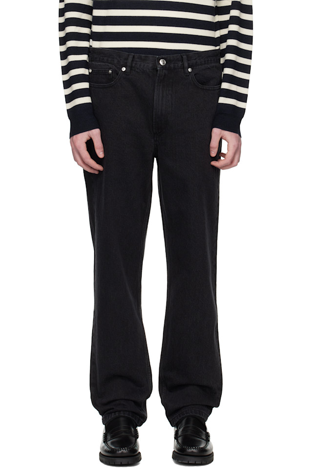 

Джинсы Martin A.P.C., цвет noir delave