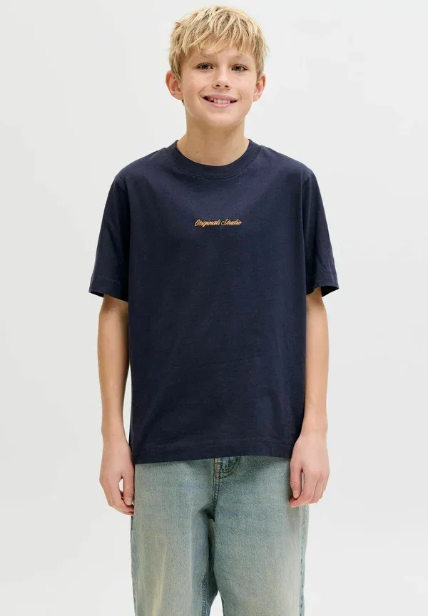 Футболка базовая Junior Jack & Jones Junior, небесно-голубой — фото 2