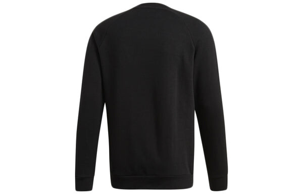 Толстовка adidas originals Trf Flc Crew Sports Pullover Black, черный — фото 2