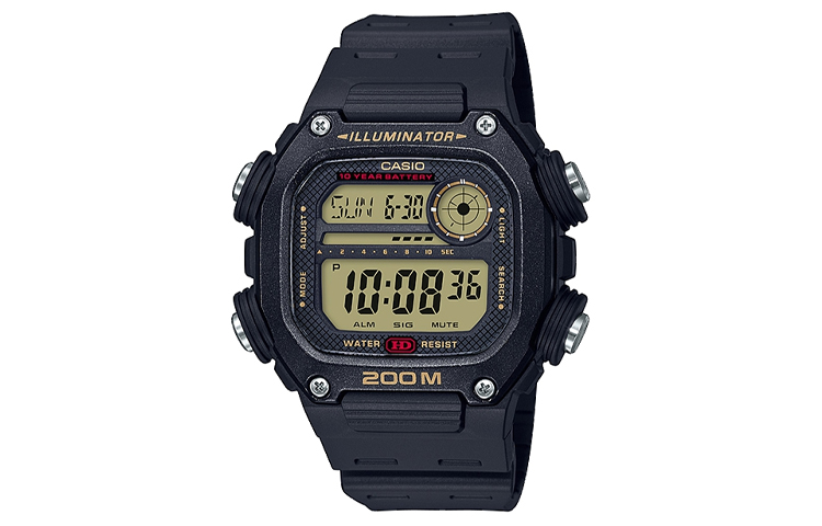 

Мужские часы G-SQUAD Series серые DW-291H-9AV CASIO