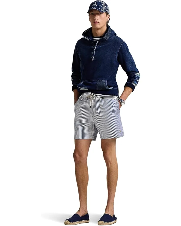 Шорты Polo Ralph Lauren Seersucker Traveler Trunk, Cruise Royal Seersucker — фото 4