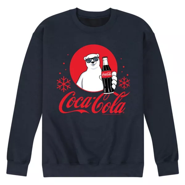 

Мужская толстовка Coca-Cola с полярным медведем Licensed Character, синий