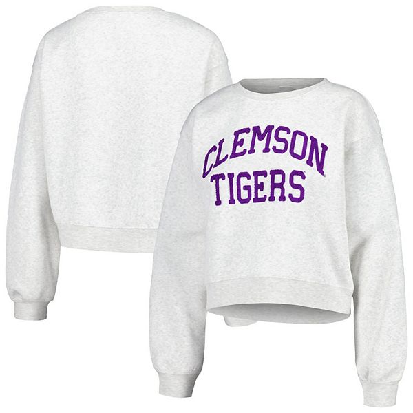 

Женский овсяный свитшот Clemson Tigers Core Chenille Zoozatz