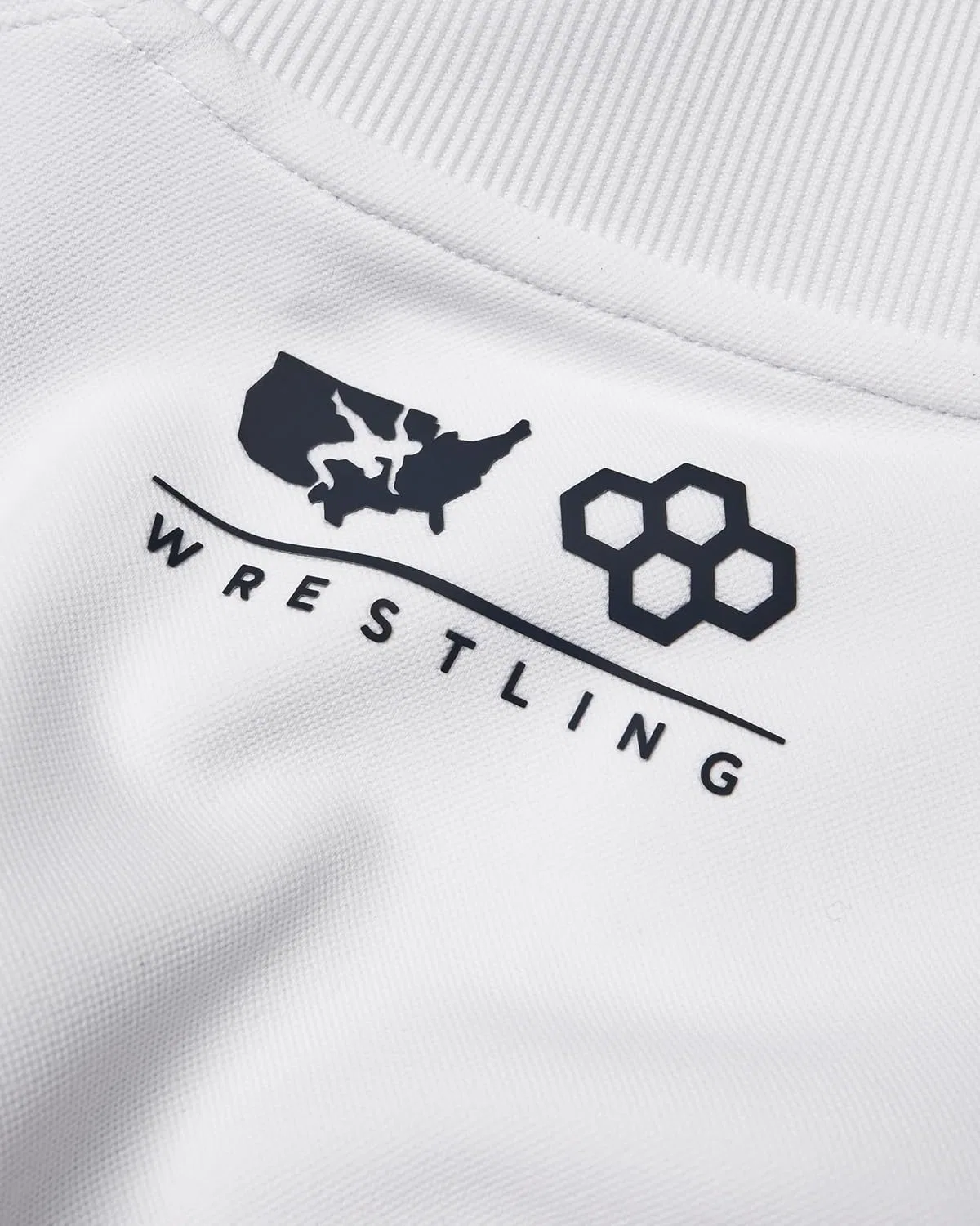 Куртка для борьбы RUDIS Youth Elite, белый — фото 4