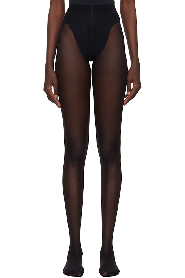 

Индивидуальные колготки с 10 швами сзади Wolford, черный