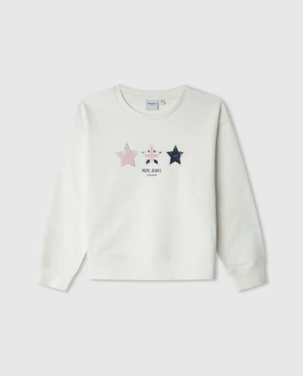 

Детская толстовка Alaia Pepe Jeans, пастельно-розовый