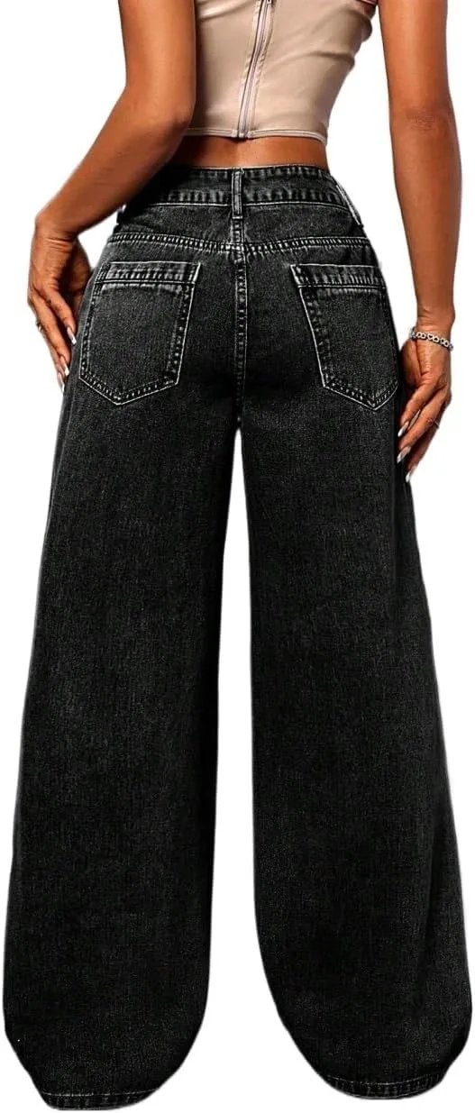 Женские классические джинсы Casual Everyday Denim Generic, черный