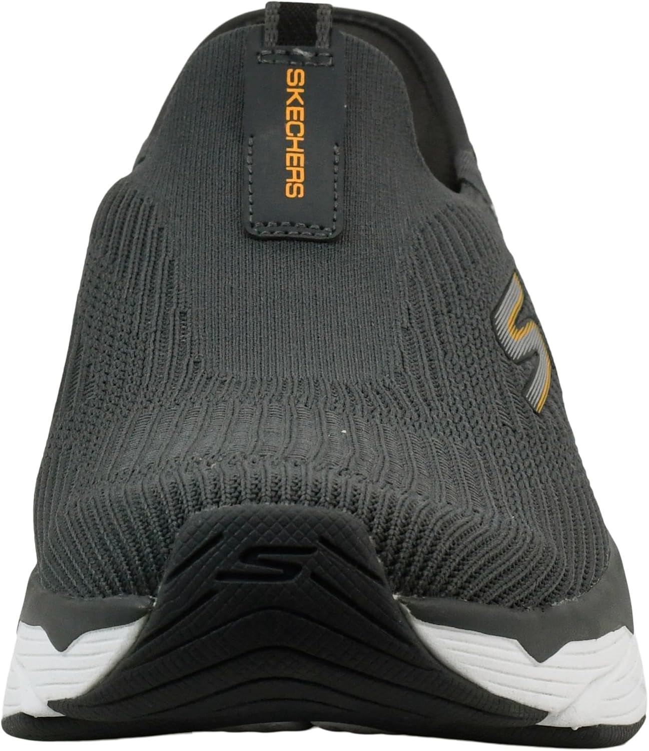 Мужские слипоны Skechers Advantageous, оранжевый/угольный — фото 2