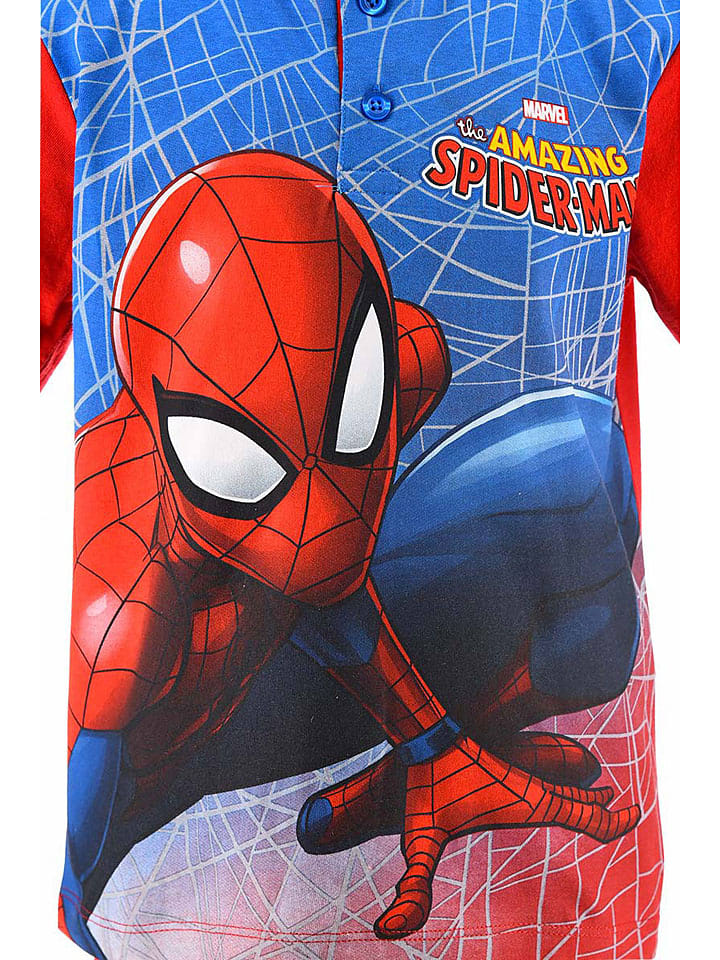 Spiderman Пижама "Человек-паук" красно-синего цвета — фото 3