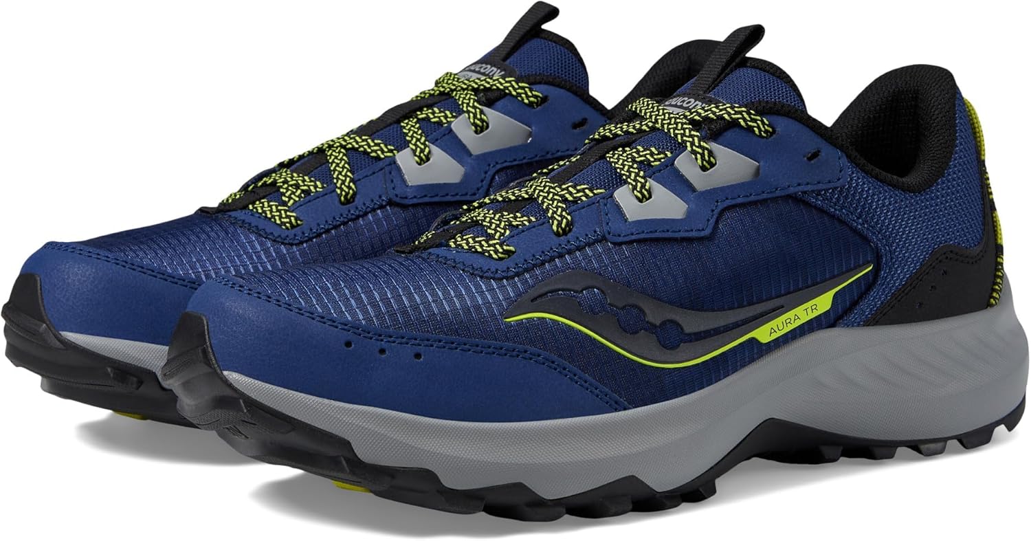 

Кроссовки Saucony для мужчин Aura Tr, индиго/черный