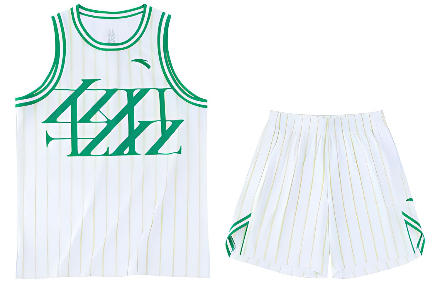 

ANTA Коллекция Basketball баскетбольный костюм мужской белый