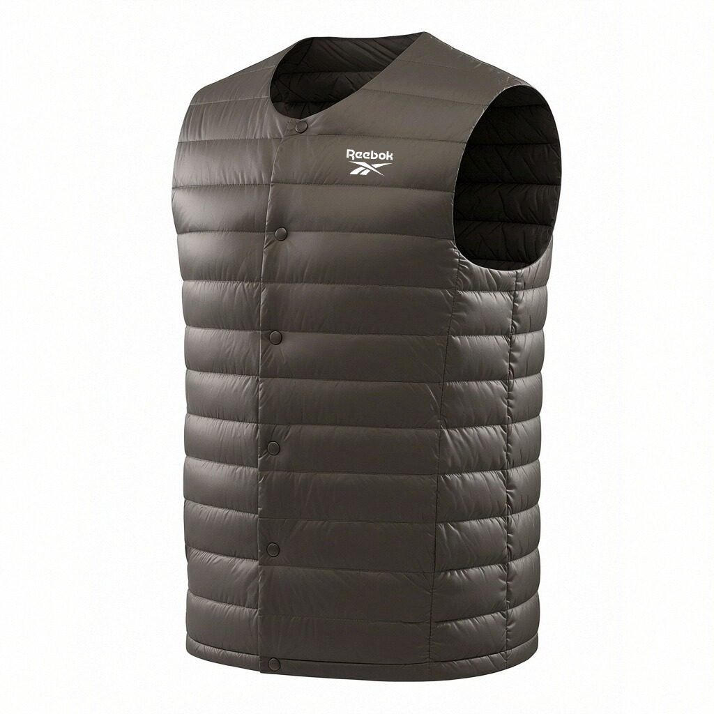 

Пуховик-жилет Unisex Moderate Others Reebok, коричневый