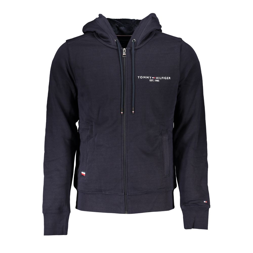 

Синий хлопковый мужской свитер Tommy Hilfiger