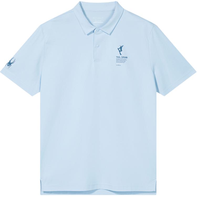 

Мужская рубашка-поло серии Golf SPYDER, Light Gray Blue