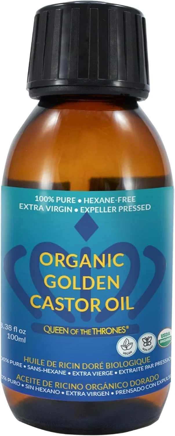 Масло для лица, волос и ногтей Organic Golden Castor Oil Queen Of The Thrones 100 мл