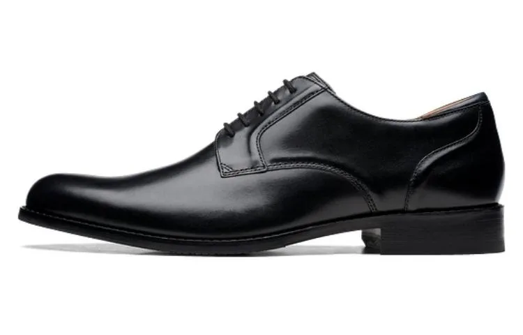 Clarks Мужские туфли из натуральной кожи черные — фото 3