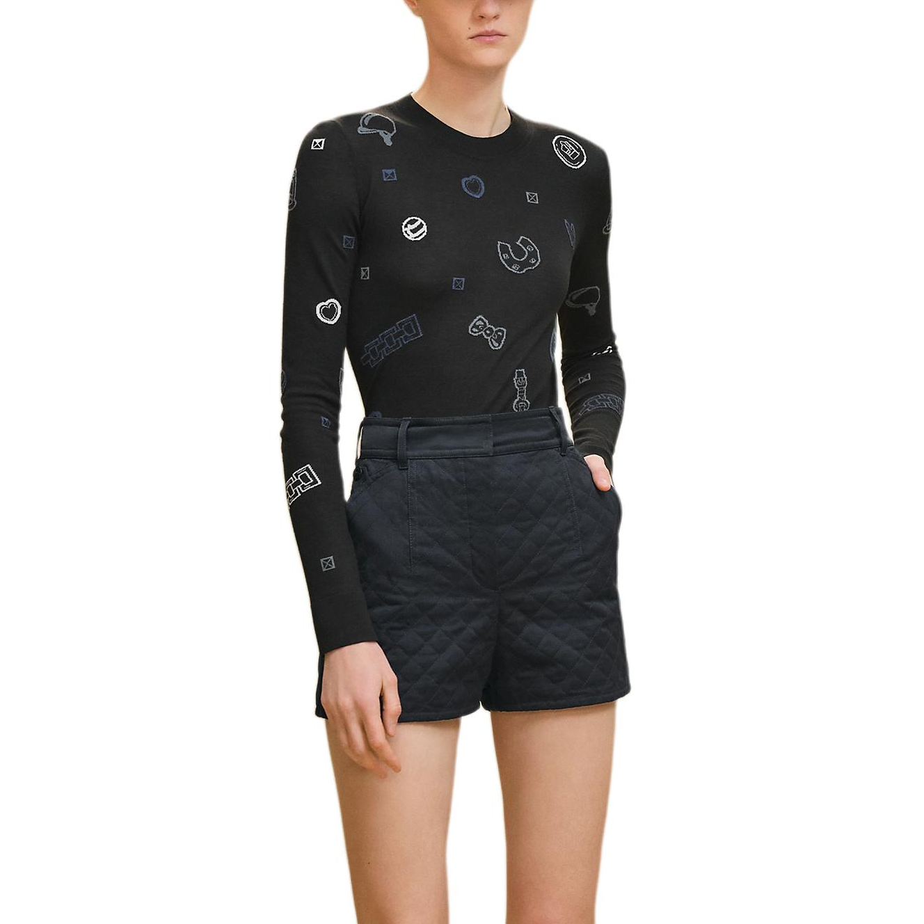 

HERMES Свитер FW25 Women's Black