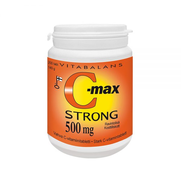 

Витамины Vitabalans C-Max Strong, 200 таблеток