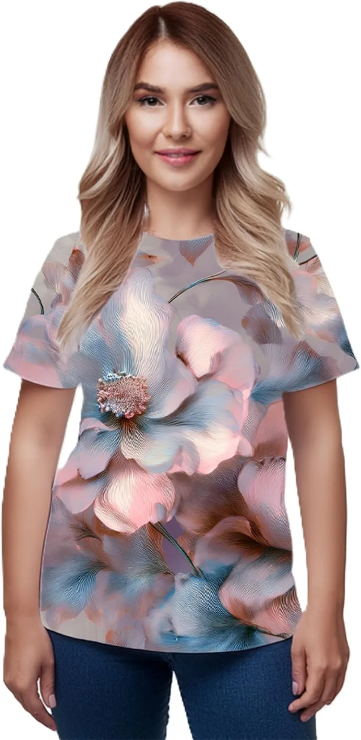 Футболка спортивная Unisex Floral