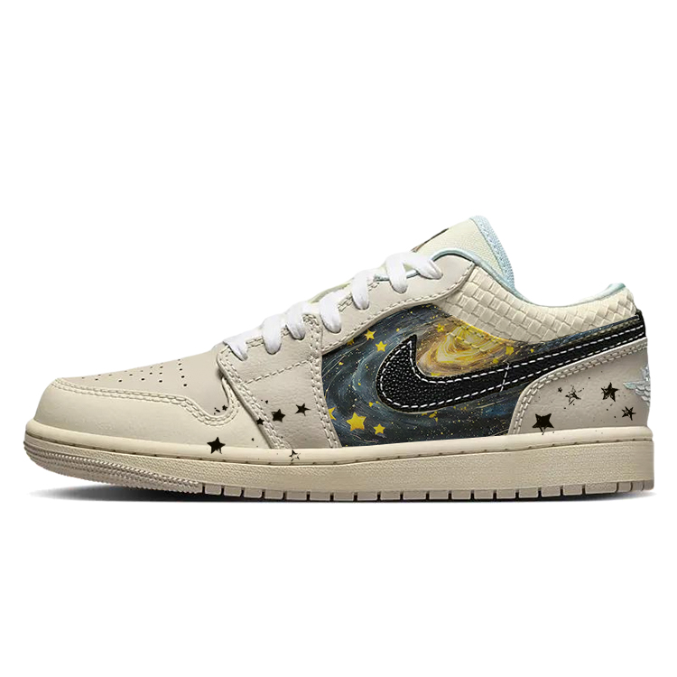 

Jordan Винтажные баскетбольные кроссовки Air 1 женские низкие белые, цвет White