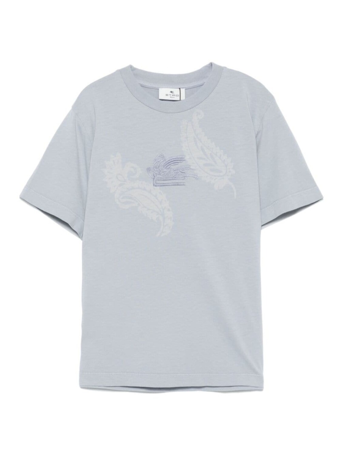 

Футболка с вышитым логотипом ETRO KIDS, синий