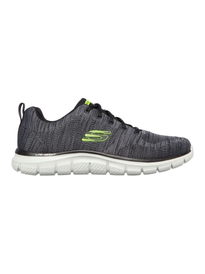 Skechers Низкие кроссовки TRACK FRONT RUNNER серого цвета — фото 2