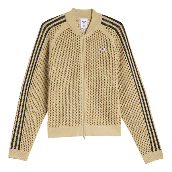 

Куртка x clot fw24 вязаная крючком спортивная куртка азиатские размеры Adidas, коричневый
