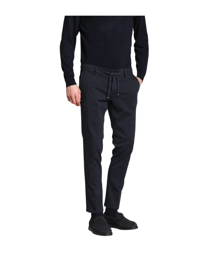 

Темно-Синие брюки-чиносы, очень узкий крой Mason'S, синий