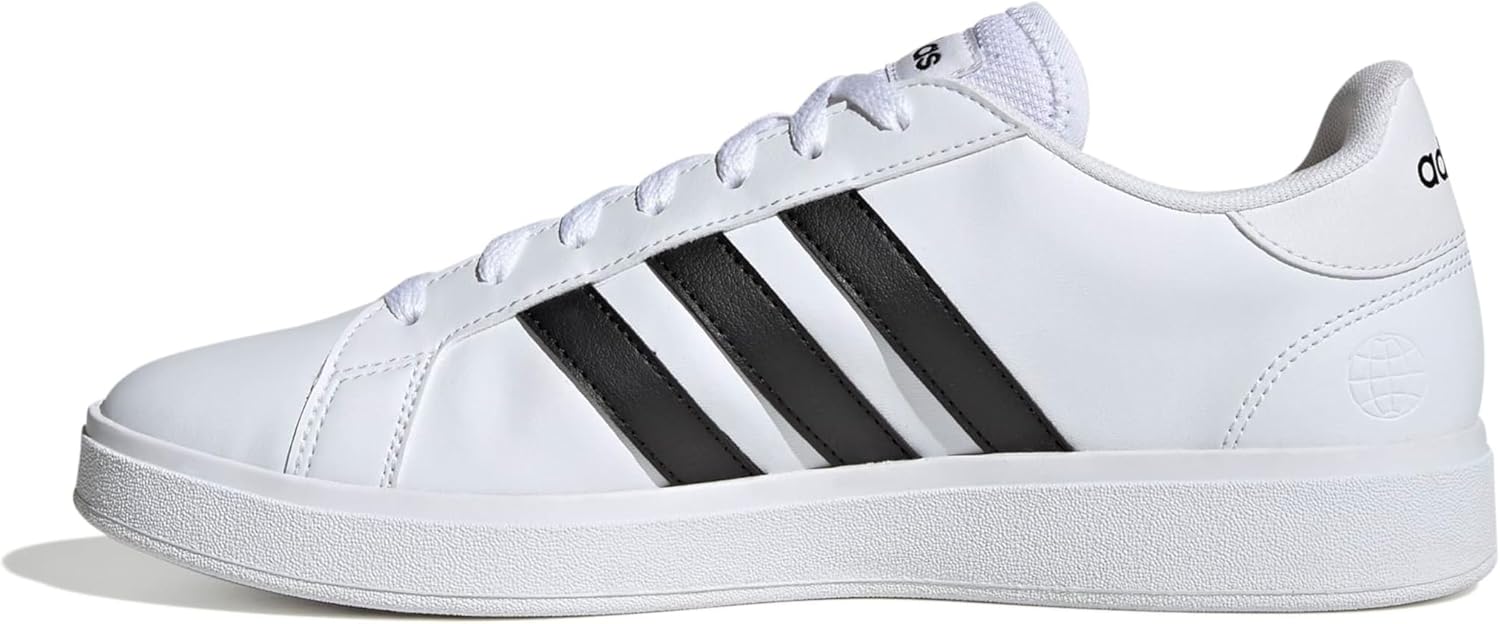 Мужские теннисные кроссовки adidas, белый/черный — фото 2