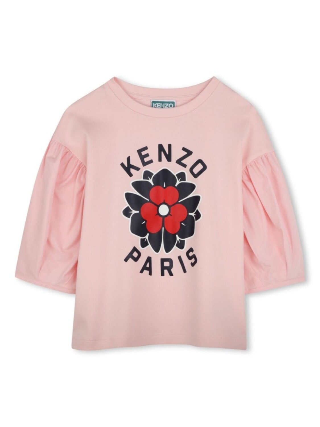 

Футболка с логотипом Kenzo Kids, розовый