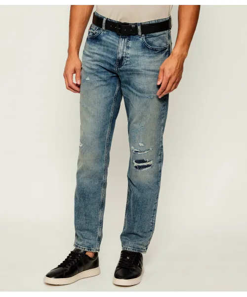 

Джинсы Трой Tapered fit Boss Orange, синий
