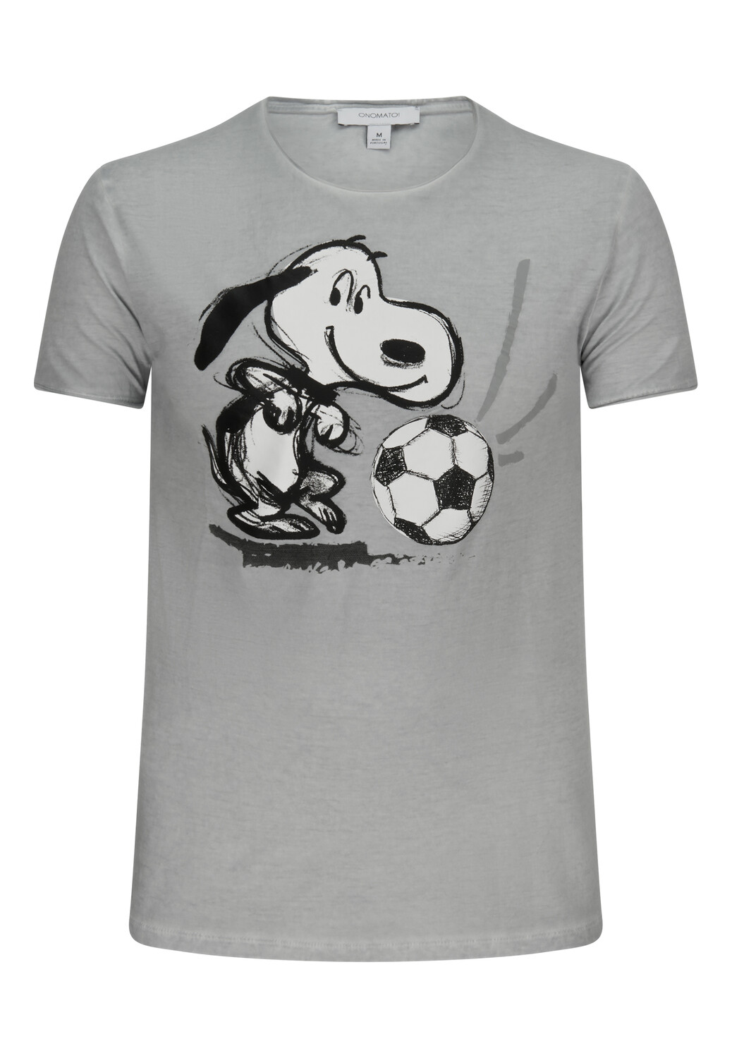 

Футболка ONOMATO! kurzarm Peanuts Snoopy Fussball, серый