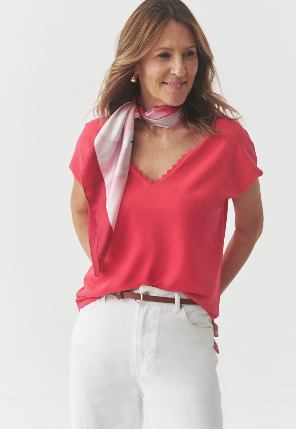 

Базовая футболка DANDY TATUUM, коралловый