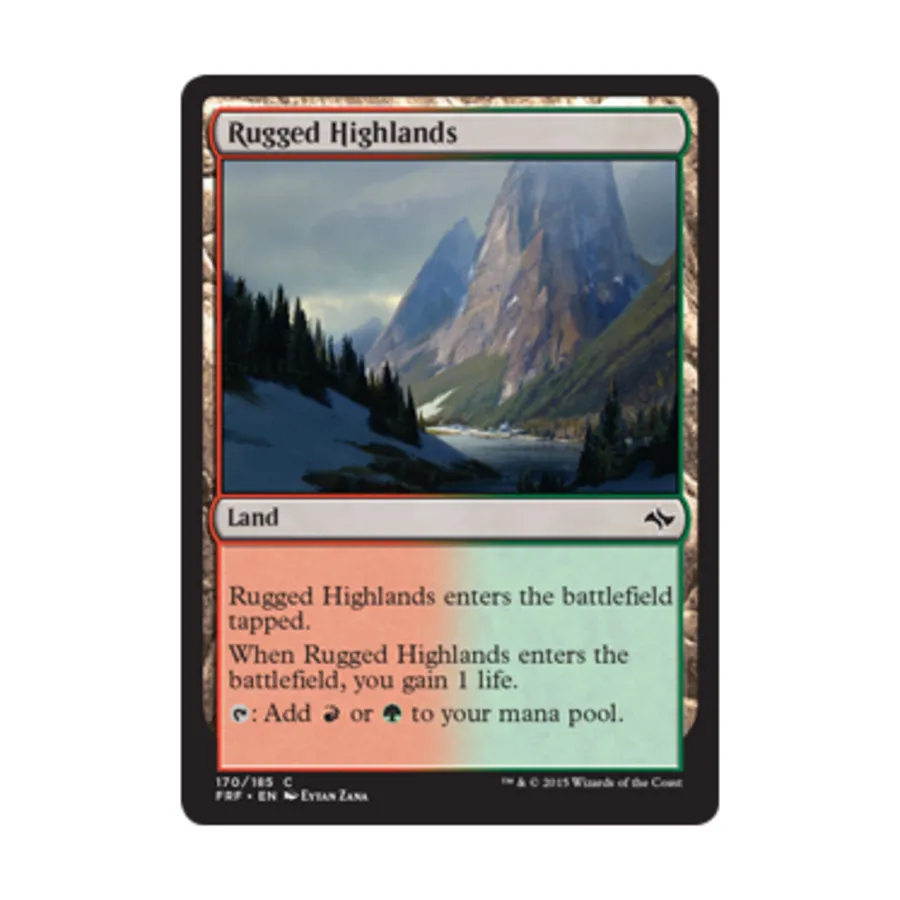 

CCG Прочное Хайлендс (C), MTG - Fate Reforged