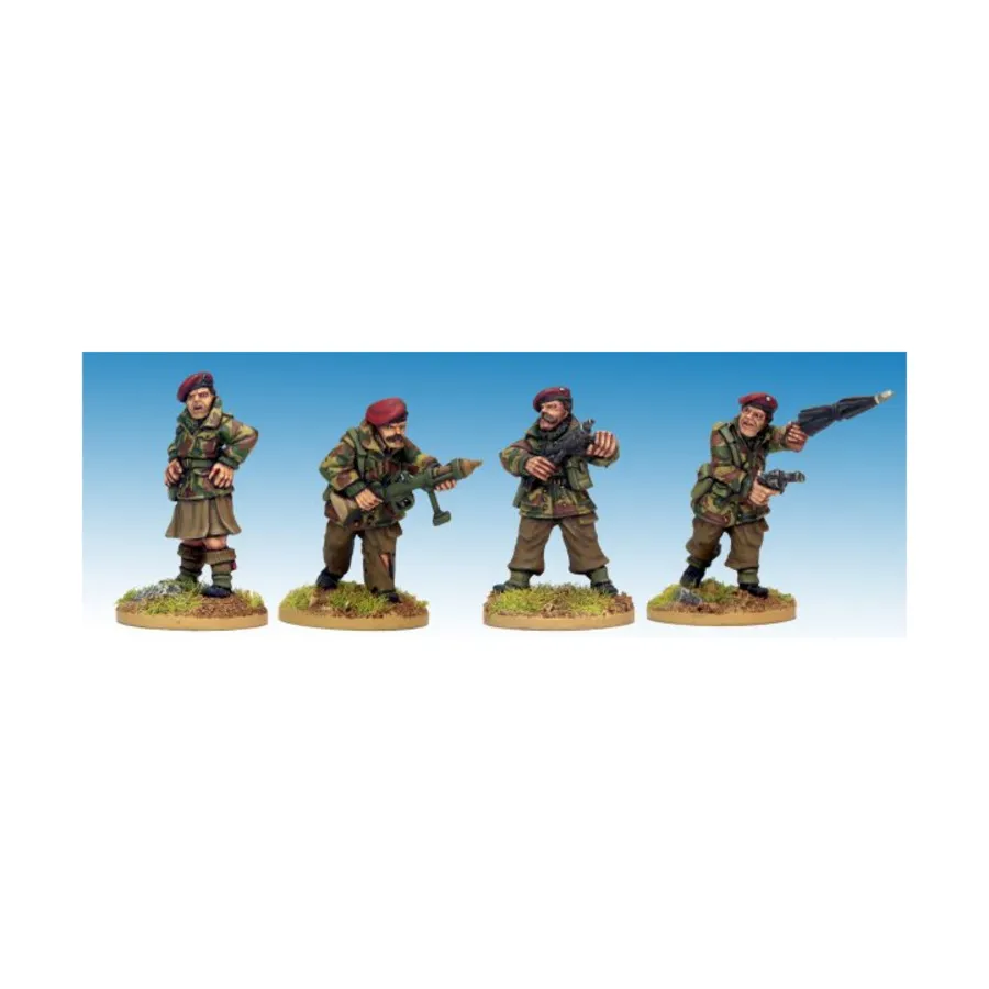 

Британское воздушно-десантное командование и персонажи, WWII Miniatures - British Forces (28mm) (Artizan Designs)
