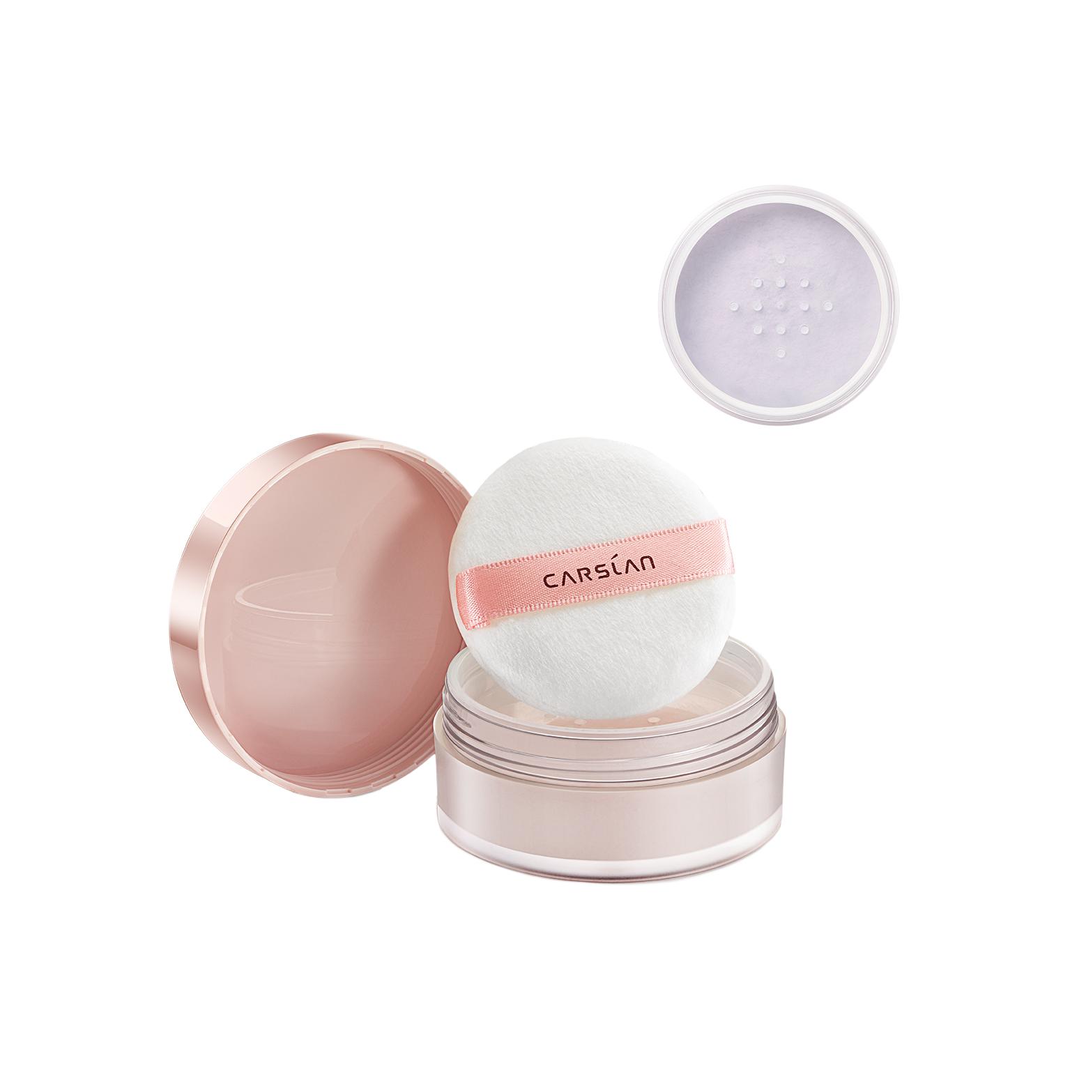 

Матирующая рассыпчатая пудра для контуринга с эффектом сияния стойкая фиксирующая 10г Carslan