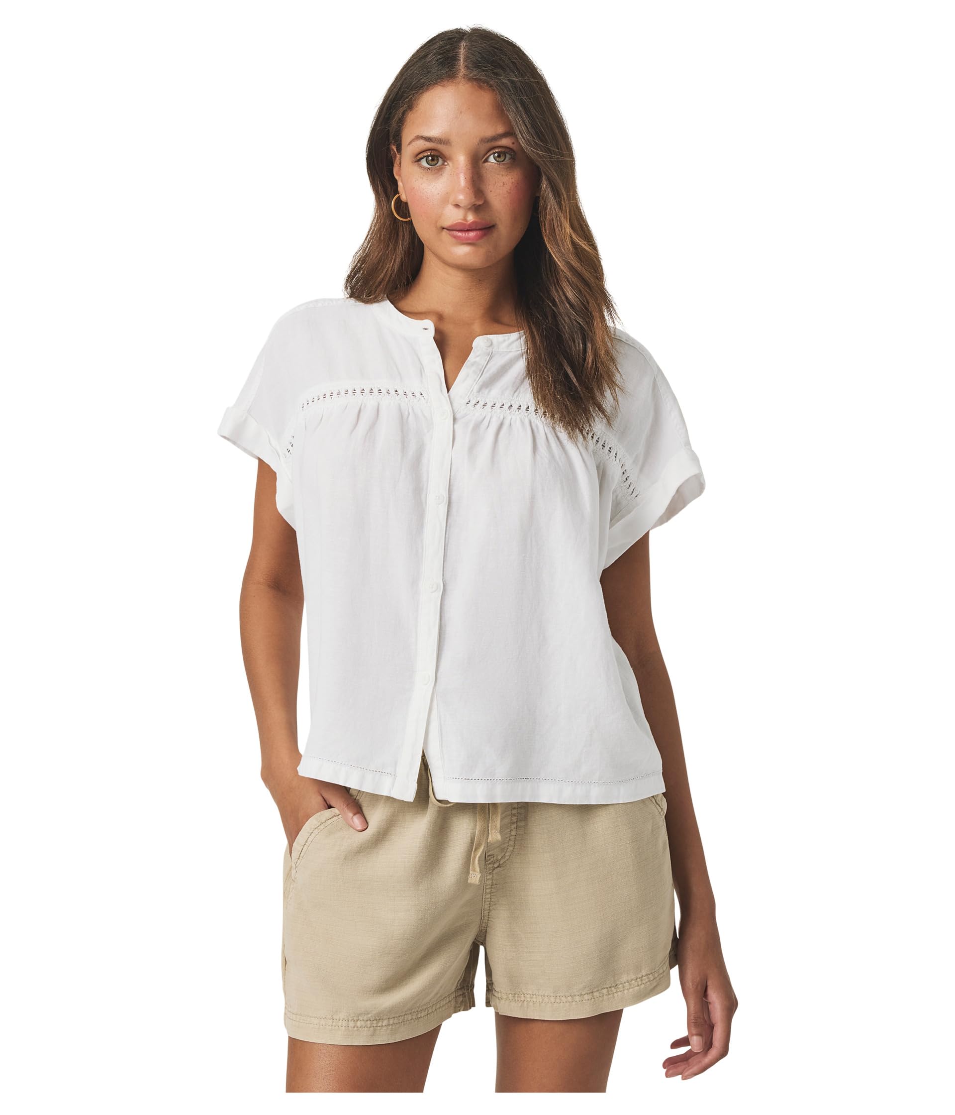 

Блуза Splendid Catalina Blouse, белый