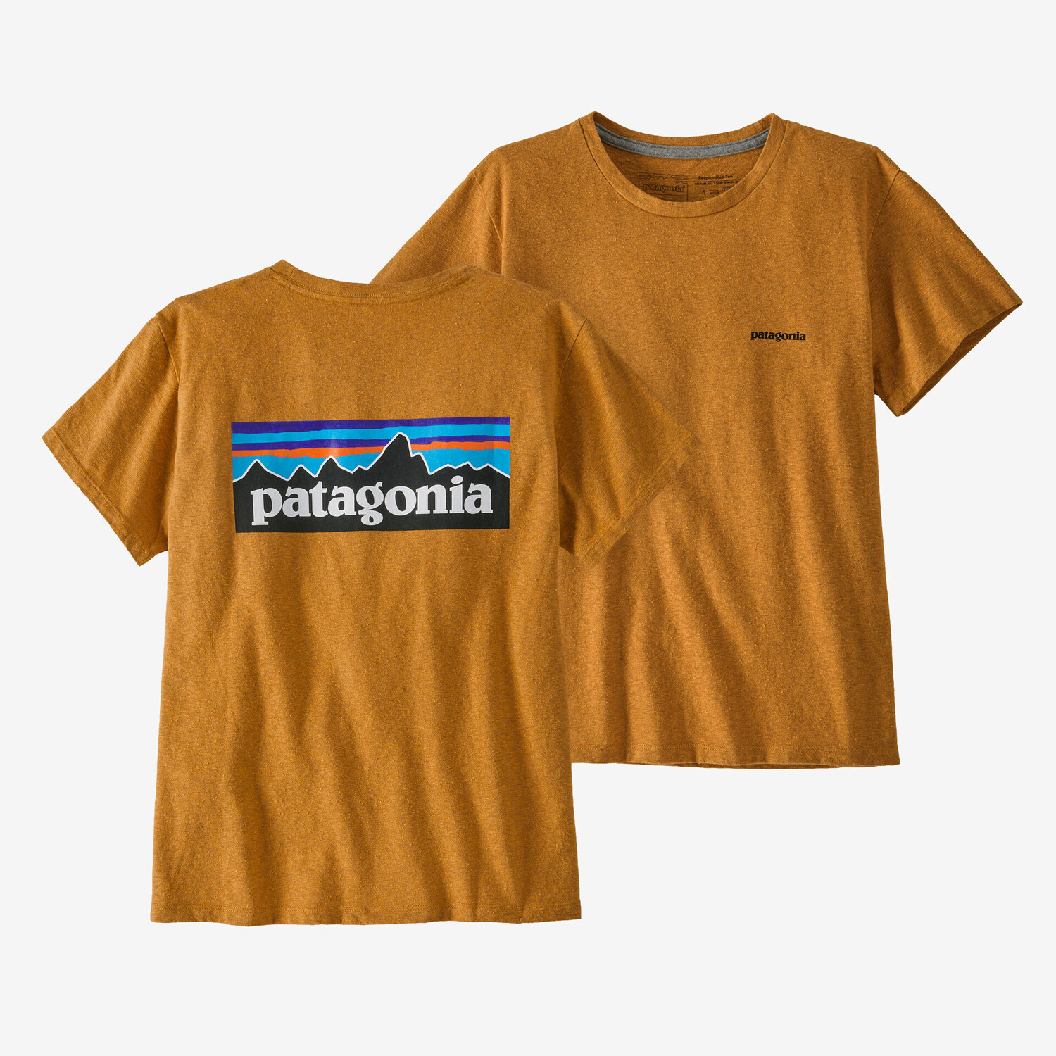 

Женская футболка с логотипом P-6 Responsibili Patagonia, цвет Dried Mango
