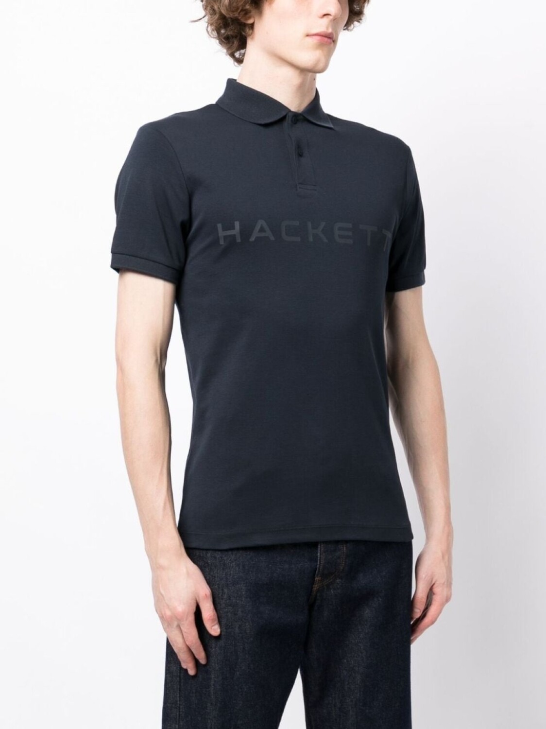 

Hackett рубашка поло с логотипом, синий